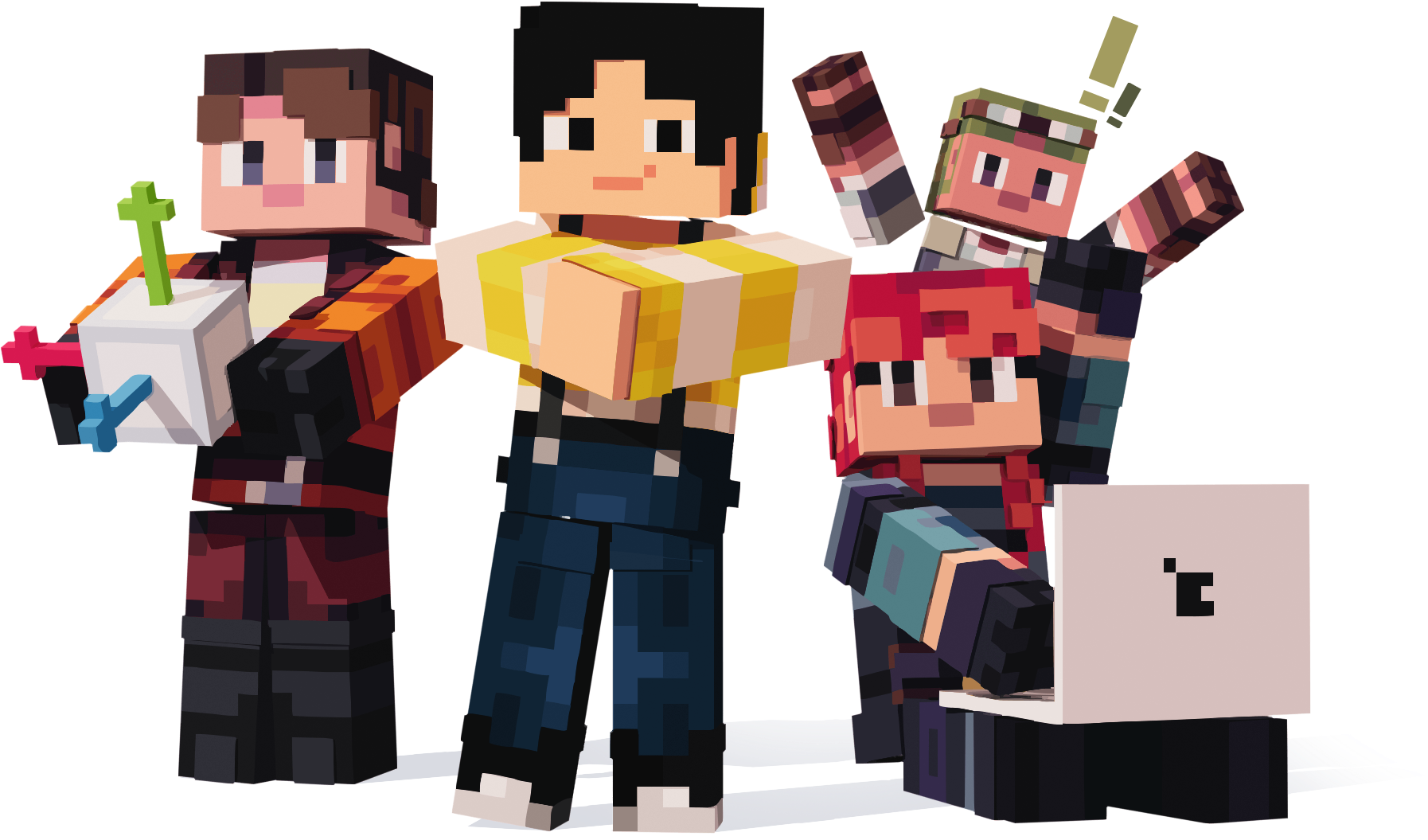 The OneTap Animation team, Minecraft animation studio